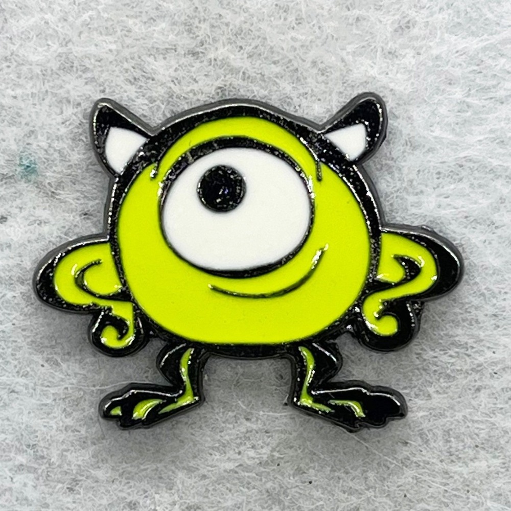 🔮 5/$25 Disney Cutie Characters Monsters Inc Mike Pin